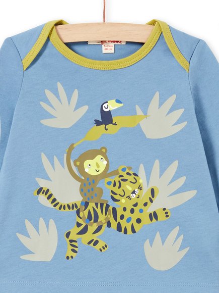 Βρεφικό Σετ για Αγόρια Sky Blue Jungle