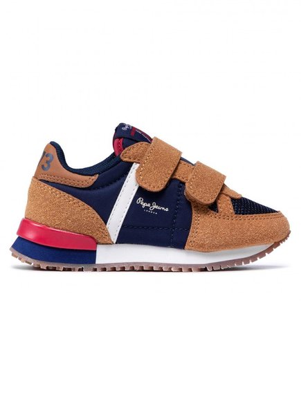 ΠΑΙΔΙΚΑ ΠΑΠΟΥΤΣΙΑ PEPE JEANS SYNDEY COMBI 500 ΓΙΑ ΑΓΟΡΙΑ – ΚΑΦΕ
