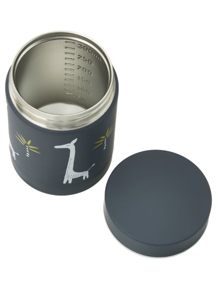 ΘΕΡΜΟΣ FRESK GIRAF ΑΠΟ ΑΝΟΞΕΙΔΩΤΟ ΑΤΣΑΛΙ ΦΑΓΗΤΟΥ 300ML - ΠΟΛΥΧΡΩΜΟ φωτογραφία