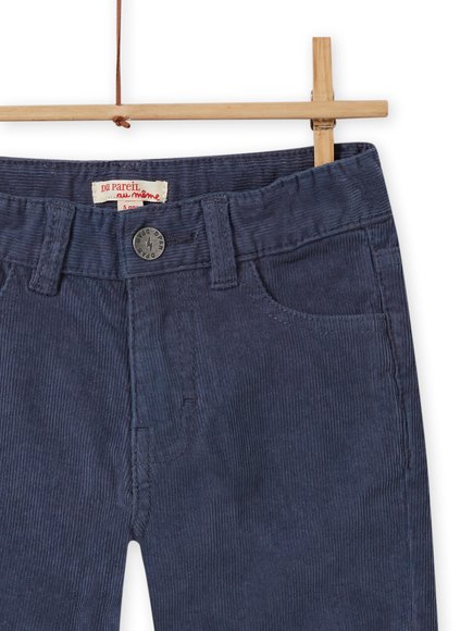 Παιδικό Παντελόνι για Αγόρια Corduroy Bleu