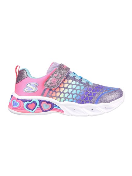 ΠΑΙΔΙΚΑ ΠΑΠΟΥΤΣΙΑ SKECHERS SWEETHEART LIGHTS LOVELY COLORS ΓΙΑ ΚΟΡΙΤΣΙΑ – ΜΩΒ