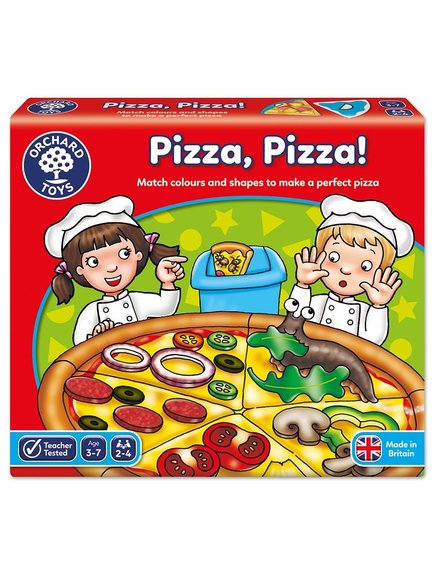ORCHARD TOYS ΕΠΙΤΡΑΠΕΖΙΟ ΠΑΙΧΝΙΔΙ PIZZA, PIZZA! – ΠΟΛΥΧΡΩΜΟ