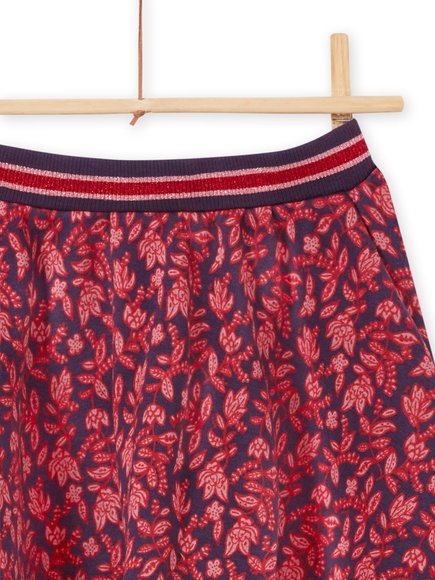 Παιδική Φούστα για Κορίτσια Corduroy Floral