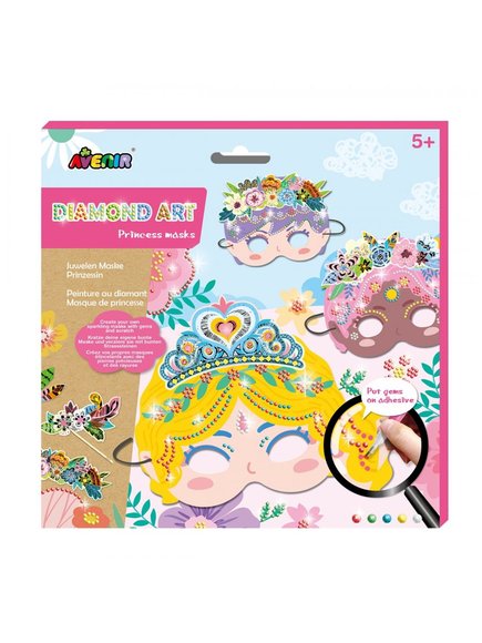 ΜΑΣΚΕΣ AVENIR DIAMOND ART PRINCESS – ΠΟΛΥΧΡΩΜΟ