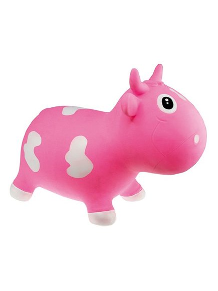 KIDZZFARM KIDZZFARM Φουσκωτή Ροζ Αγελάδα Bella the Cow Junior - ΠΟΛΥΧΡΩΜΟ
