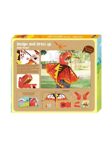 AVENIR Χειροτεχνίες για παιδιά - Design And Dress Up Magic Dragon