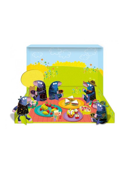 ΠΑΙΔΙΚΟ SCRATCH BOX-GO PICNIC WITH THE MOLE FAMILY AVENIR