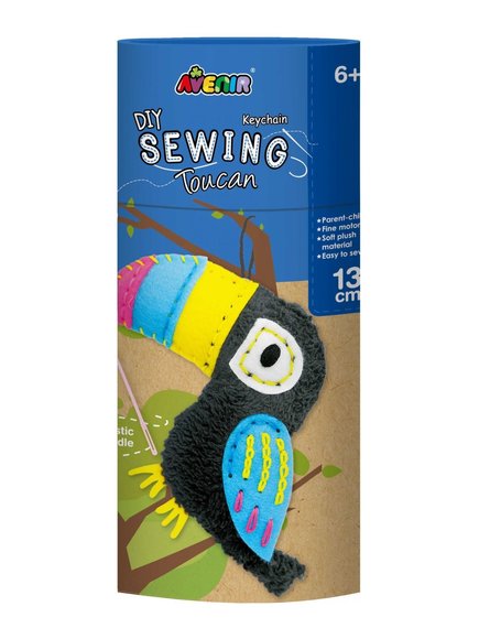 ΠΑΙΔΙΚΟ SEWING KEYCHAIN TOUCAN AVENIR