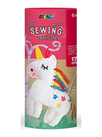 ΠΑΙΔΙΚΟ SEWING KEYCHAIN UNICORN AVENIR – ΠΟΛΥΧΡΩΜΟ