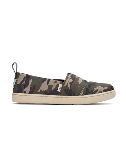 ΠΑΙΔΙΚΑ ΠΑΠΟΥΤΣΙΑ TOMS ALPARGATA CAMO ΓΙΑ ΑΓΟΡΙΑ – ΠΟΛΥΧΡΩΜΟ