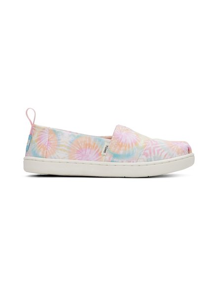 ΠΑΙΔΙΚΑ ΠΑΠΟΥΤΣΙΑ TOMS ALPARGATA TIE DYE CANVAS ΓΙΑ ΚΟΡΙΤΣΙΑ – ΡΟΖ
