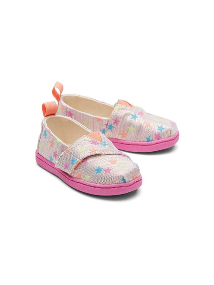 ΒΡΕΦΙΚΑ ΠΑΠΟΥΤΣΙΑ TOMS ALPARGATA GLIMMER STARS ΓΙΑ ΚΟΡΙΤΣΙΑ - ΠΟΡΤΟΚΑΛΙ φωτογραφία