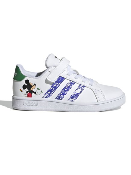 ΠΑΙΔΙΚΑ ΠΑΠΟΥΤΣΙΑ ADIDAS X DISNEY MICKEY MOUSE GRAND COURT ΓΙΑ ΑΓΟΡΙΑ – ΛΕΥΚΟ