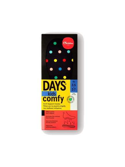 DAYS KΙDS COMFY POLKA DOT - ΠΑΤΟΙ ΓΙΑ ΤΗ ΣΩΣΤΗ ΣΤΗΡΙΞΗ ΤΟΥ ΠΑΙΔΙΚΟΥ ΠΕΛΜΑΤΟΣ