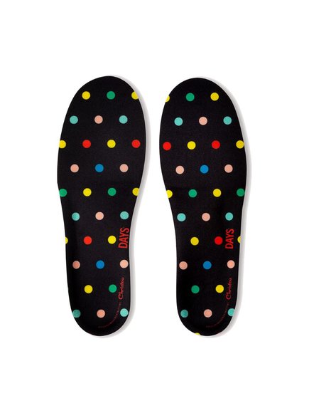 CHRISTOU1910 DAYS KΙDS COMFY POLKA DOT - ΠΑΤΟΙ ΓΙΑ ΤΗ ΣΩΣΤΗ ΣΤΗΡΙΞΗ ΤΟΥ ΠΑΙΔΙΚΟΥ ΠΕΛΜΑΤΟΣ - ΜΑΥΡΟ
