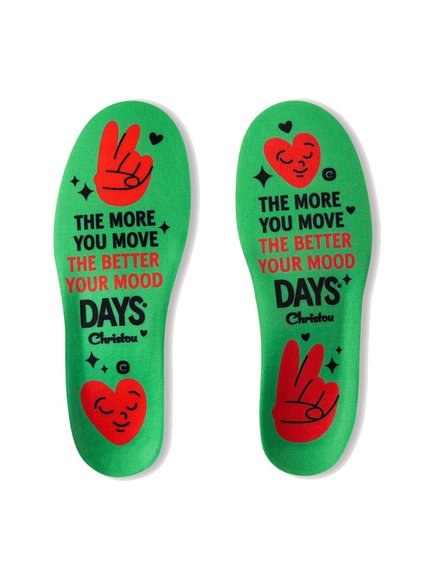 CHRISTOU1910 DAYS KIDS COMFY MOVE YOUR MOOD GREEN - ΠΑΤΟΙ ΓΙΑ ΤΗ ΣΩΣΤΗ ΣΤΗΡΙΞΗ ΤΟΥ ΠΑΙΔΙΚΟΥ ΠΕΛΜΑΤΟΣ - ΤΙΡΚΟΥΑΖ