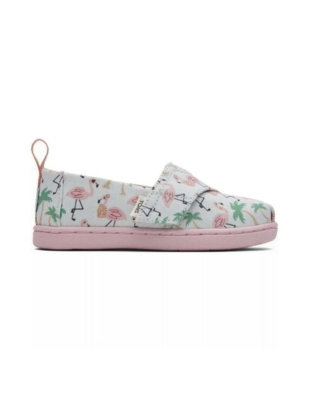 ΒΡΕΦΙΚΑ ΠΑΠΟΥΤΣΙΑ TOMS ALPARGATA FLAMINGO ΓΙΑ ΚΟΡΙΤΣΙΑ