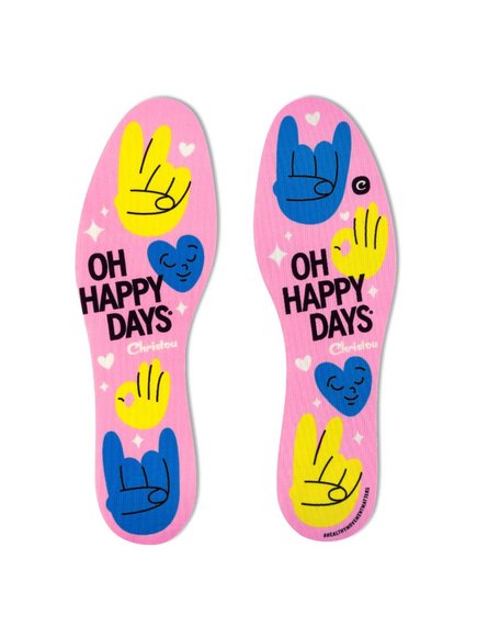 CHRISTOU1910 DAYS KIDS FRESH MINT & CITRUS OH HAPPY DAYS PINK – ΠΑΤΟΙ ΚΑΘΗΜΕΡΙΝΗΣ ΧΡΗΣΗΣ ΜΕ ΒΙΟΛΟΓΙΚΑ ΑΙΘΕΡΙΑ ΕΛΑΙΑ - ΡΟΖ