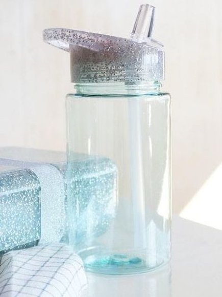 A LITTLE LOVELY COMPANY ΠΑΓΟYΡΙ 450ML GLITTER-SILVER ΓΙΑ ΚΟΡΙΤΣΙΑ - ΠΟΛΥΧΡΩΜΟ φωτογραφία