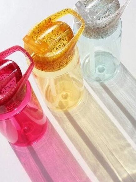 A LITTLE LOVELY COMPANY ΠΑΓΟYΡΙ 450ML GLITTER-SILVER ΓΙΑ ΚΟΡΙΤΣΙΑ - ΠΟΛΥΧΡΩΜΟ φωτογραφία