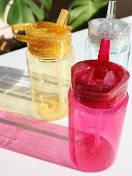 A LITTLE LOVELY COMPANY ΠΑΓΟYΡΙ 450ML GLITTER-SILVER ΓΙΑ ΚΟΡΙΤΣΙΑ - ΠΟΛΥΧΡΩΜΟ φωτογραφία