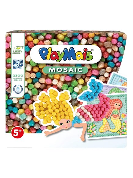 PLAYMAIS PLAYMAIS Παιδικό Παιχνίδι Mosaic Γοργόνα - ΠΟΛΥΧΡΩΜΟ