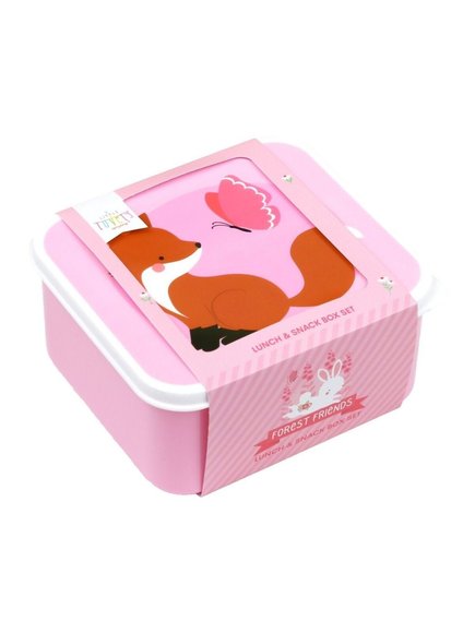 A LITTLE LOVELY COMPANY: ΣΕΤ 4 ΔΟΧΕΙΑ ΦΑΓΗΤΟΥ LUNCH & SNACK BOX 