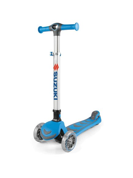 KIDDIMOTO KIDDIMOTO Παιδικό Πατίνι Suzuki U-Zoom 3 Τρίτροχο Μπλε - ΠΟΛΥΧΡΩΜΟ