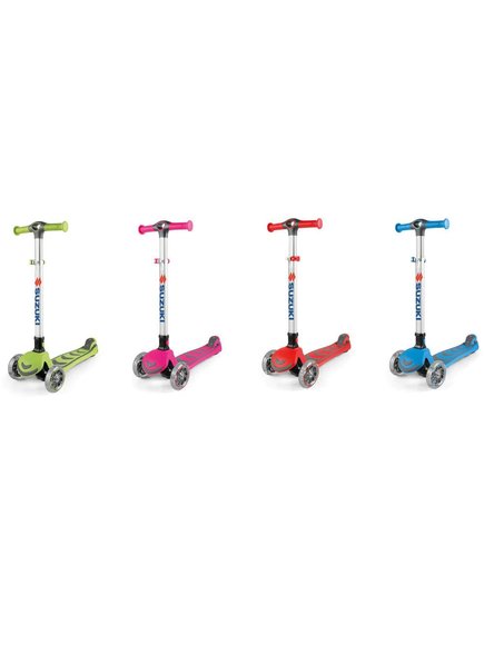 KIDDIMOTO Παιδικό Πατίνι Suzuki U-Zoom 3 Τρίτροχο Μπλε