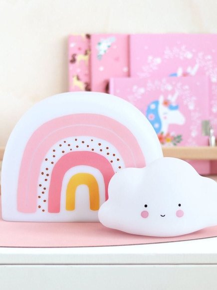 ΦΩΤΑΚΙ ΝΥΚΤΟΣ A LITTLE LOVELY COMPANY RAINBOW