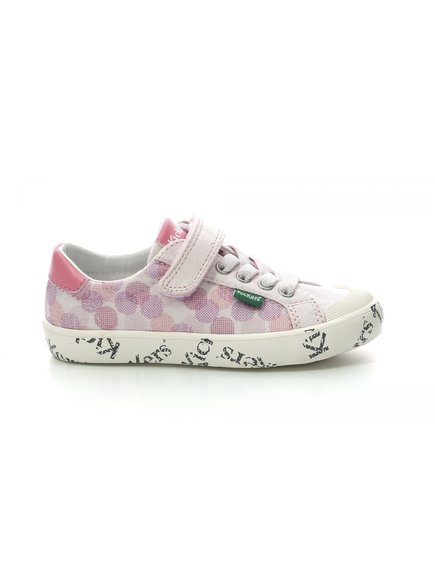 ΠΑΠΟΥΤΣΙΑ KICKERS GODY PINK DOTS MULTICO ΓΙΑ ΚΟΡΙΤΣΙΑ – ΡΟΖ
