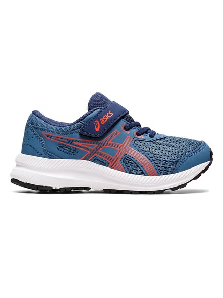 ΠΑΙΔΙΚΑ ΜΠΛΕ ΠΑΠΟΥΤΣΙΑ ASICS CONTEND ΓΙΑ ΑΓΟΡΙΑ – ΜΠΛΕ