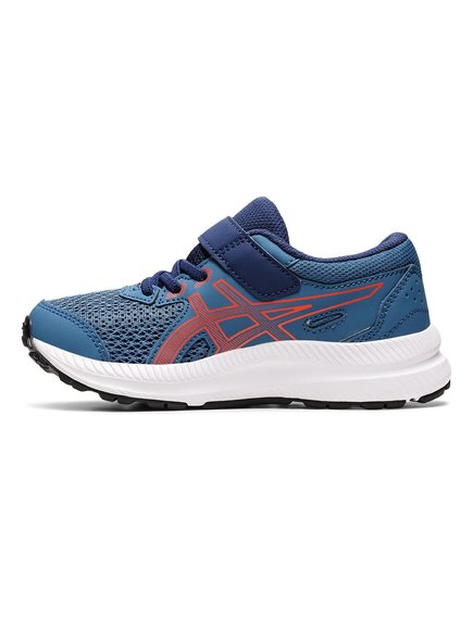 Παιδικά Παπούτσια Asics Contend 8 για Αγόρια Blue/Red (Μεγέθη 27-35)