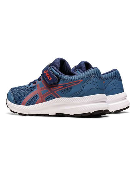 Παιδικά Παπούτσια Asics Contend 8 για Αγόρια Blue/Red (Μεγέθη 27-35)