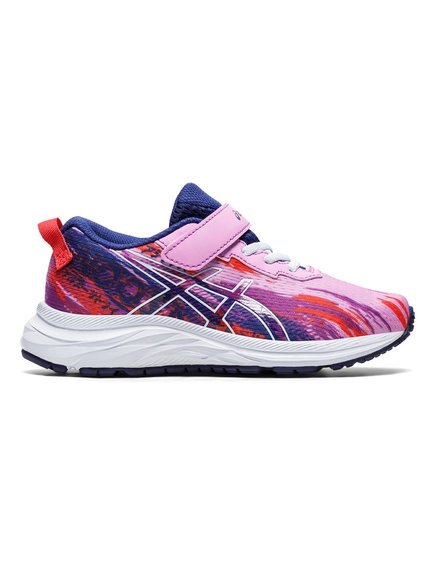 ΠΑΙΔΙΚΑ ΡΟΖ ΠΑΠΟΥΤΣΙΑ ASICS NOOSA ΠΟΛΥΧΡΩΜΑ ΓΙΑ ΚΟΡΙΤΣΙΑ – ΡΟΖ
