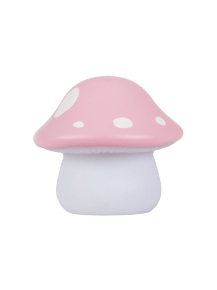 A Little Lovely Company Led Παιδικό Διακοσμητικό Φωτιστικό Pink Mushroom - ΡΟΖ φωτογραφία