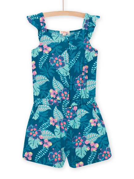 ΠΑΙΔΙΚΟ ΠΕΤΡΟΛ ΟΛΟΣΩΜΟ ΦΟΡΕΜΑ JUMPSUIT ΓΙΑ ΚΟΡΙΤΣΙΑ – ΠΕΤΡΟΛ