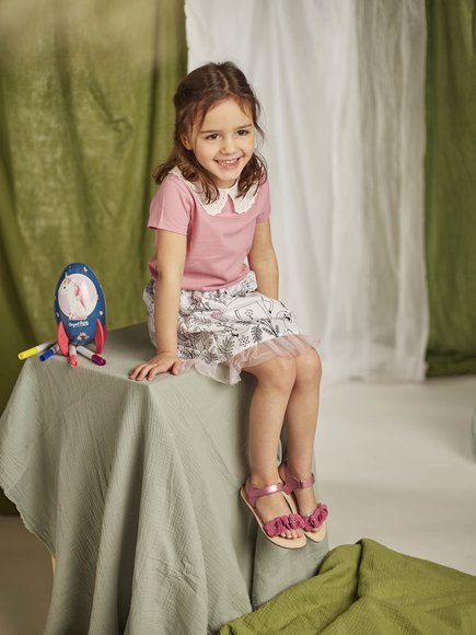 ΠΑΙΔΙΚΟ ΠΑΙΧΝΙΔΙ SERGENT MAJOR ΦΟΥΣΤΑ ΓΙΑ ΚΟΡΙΤΣΙΑ - ΠΟΛΥΧΡΩΜΟ φωτογραφία