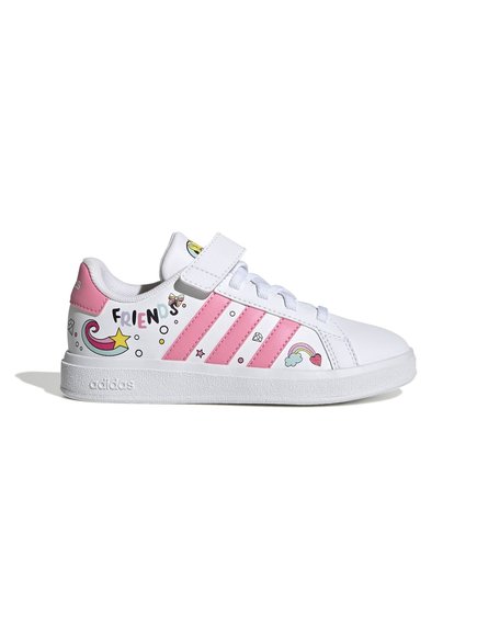 ΠΑΙΔΙΚΑ ΛΕΥΚΑ ADIDAS MINNIE MOUSE GRAND COURT ΓΙΑ ΚΟΡΙΤΣΙΑ – ΛΕΥΚΟ