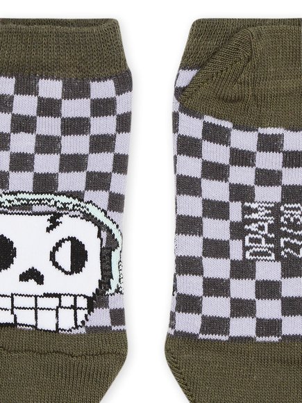 Παιδικές Κάλτσες για Αγόρια Checkered Robot