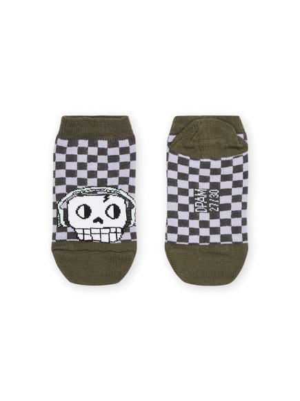 Παιδικές Κάλτσες για Αγόρια Checkered Robot