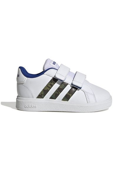 ΒΡΕΦΙΚΑ ΛΕΥΚΑ ΠΑΠΟΥΤΣΙΑ ADIDAS GRAND COURT LIFESTYLE HOOK AND LOOP ΓΙΑ ΑΓΟΡΙΑ – ΛΕΥΚΟ