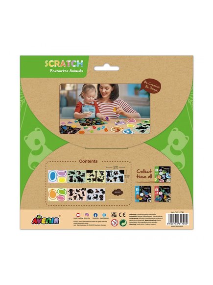 Avenir Ζωγραφική-Scratch Level 1 Favourite Animals –Τα Αγαπημένα Μου Ζωάκια