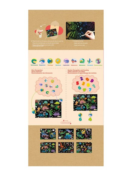 Avenir Ζωγραφική-Scratch Level 3 Dinosaurs – Δεινόσαυροι