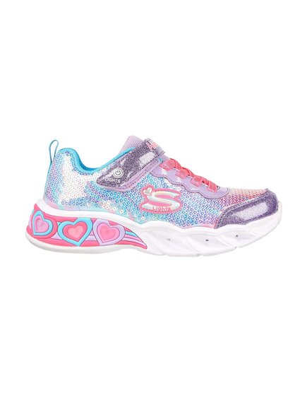 ΠΑΙΔΙΚΑ ΡΟΖ ΠΑΠΟΥΤΣΙΑ SKECHERS SWEETHEART LIGHTS ΓΙΑ ΚΟΡΙΤΣΙΑ – ΡΟΖ