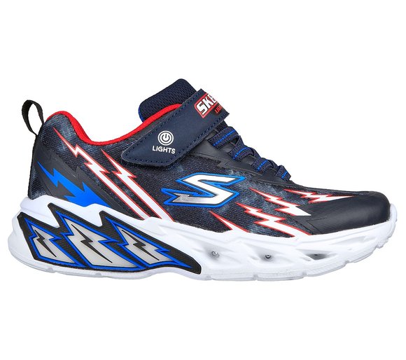 ΠΑΙΔΙΚΑ ΣΚΟΥΡΑ ΜΠΛΕ ΠΑΠΟΥΤΣΙΑ SKECHERS LIGHT STORM 2 ΓΙΑ ΑΓΟΡΙΑ – ΣΚΟΥΡΟ ΜΠΛΕ