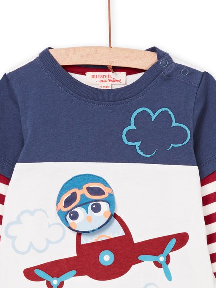 Βρεφική Μπλούζα για Αγόρια Flying Bird