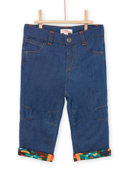 DPAM Βρεφικό Παντελόνι για Αγόρια Fancy Denim - ΜΠΛΕ