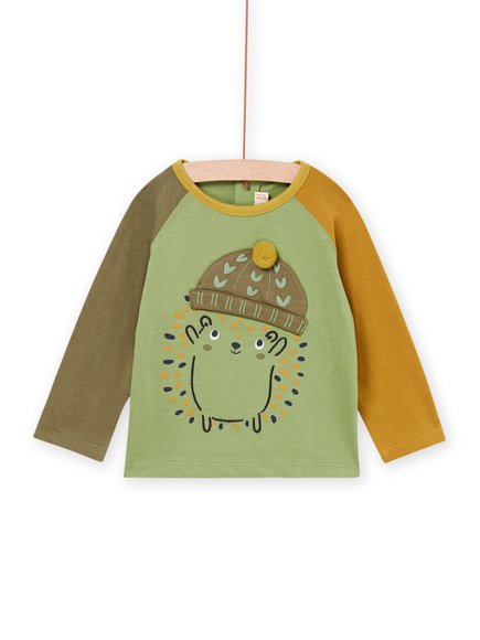 Βρεφική Μπλούζα για Αγόρια Olive Hedgehog