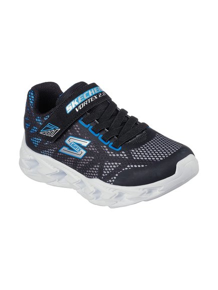 Παιδικά Αθλητικά Παπούτσια Skechers S Lights Vortex 2.0 για Αγόρια Blue/Black (Μεγέθη 27-35)